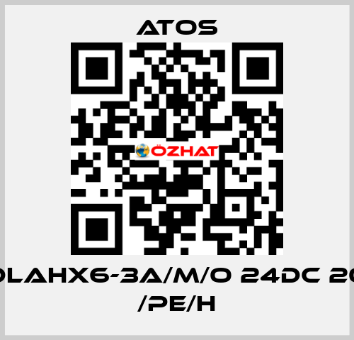 DLAHX6-3A/M/O 24DC 20 /PE/H Atos