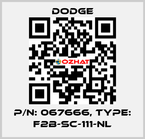 p/n: 067666, Type: F2B-SC-111-NL Dodge