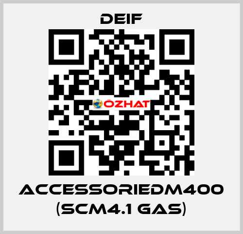 AccessorieDM400 (SCM4.1 GAS) Deif