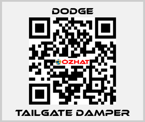 tailgate damper Dodge