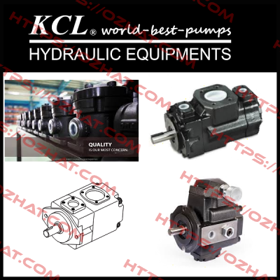 CO12PTS 3~220V 50/60Hz KCL HYDRAULIC PUMPS