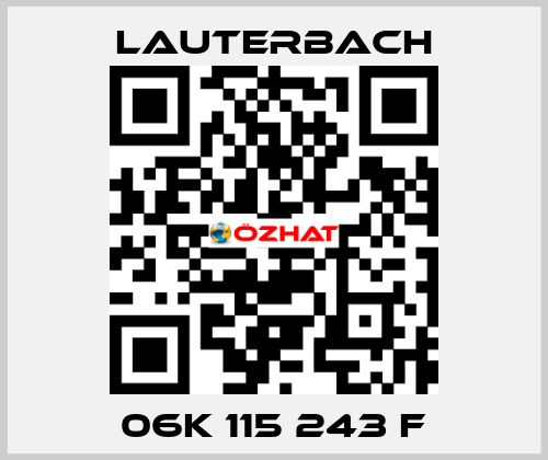 06K 115 243 F Lauterbach