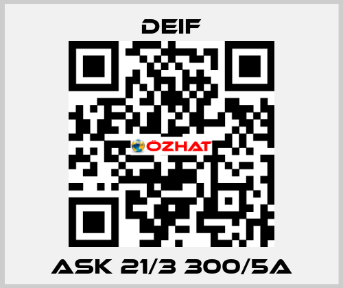 ASK 21/3 300/5A Deif