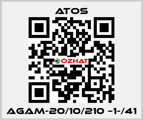 AGAM-20/10/210 –1-/41 Atos