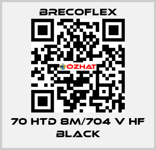 70 HTD 8M/704 V HF Black Brecoflex