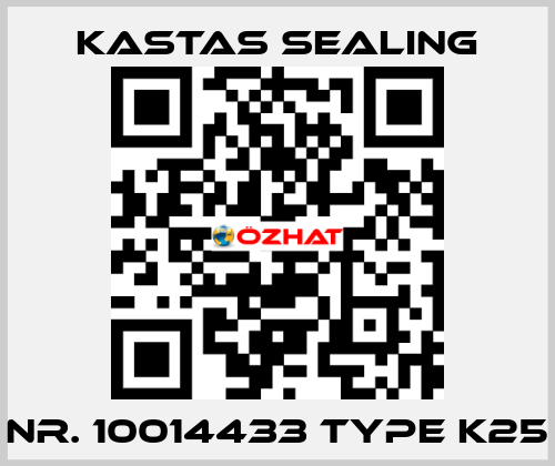 Nr. 10014433 Type K25 Kastas Sealing