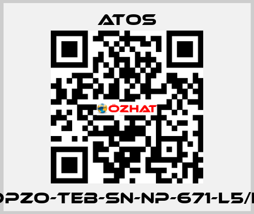 DPZO-TEB-SN-NP-671-L5/E Atos