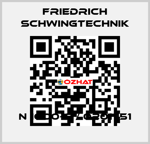 N 1600-6 / 0201 151 Friedrich Schwingtechnik