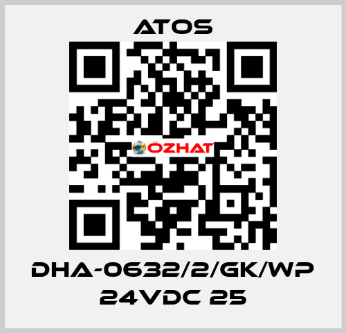 DHA-0632/2/GK/WP 24VDC 25 Atos