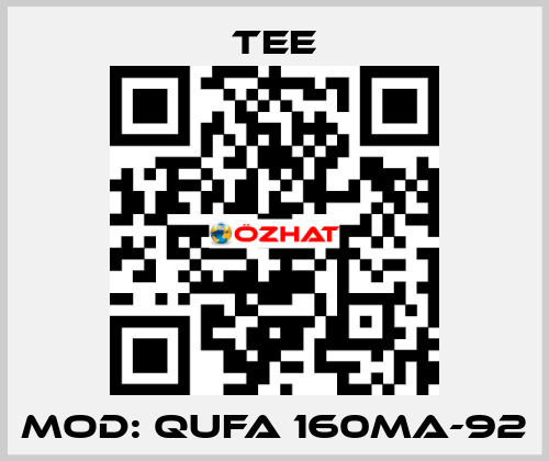 Mod: QUFA 160MA-92 TEE