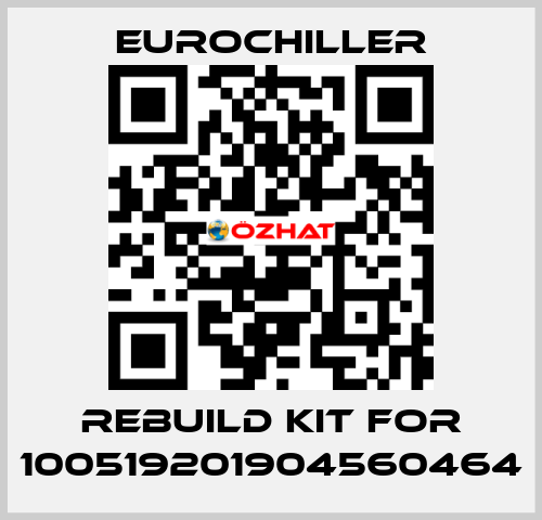 rebuild kit for 100519201904560464 EUROCHILLER