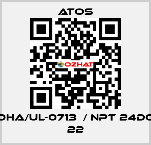 DHA/UL-0713  / NPT 24DC 22 Atos