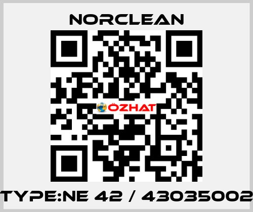 type:NE 42 / 43035002 Norclean