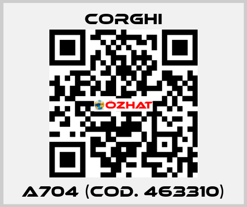 A704 (Cod. 463310) Corghi