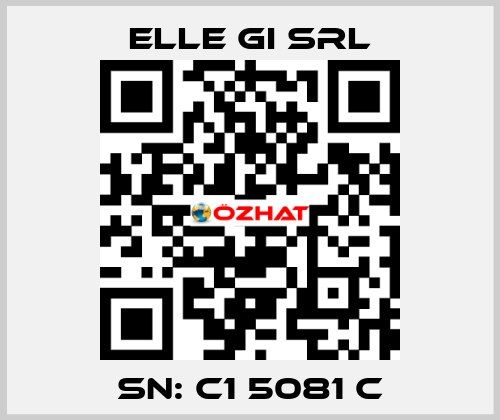 SN: C1 5081 C ELLE GI SRL