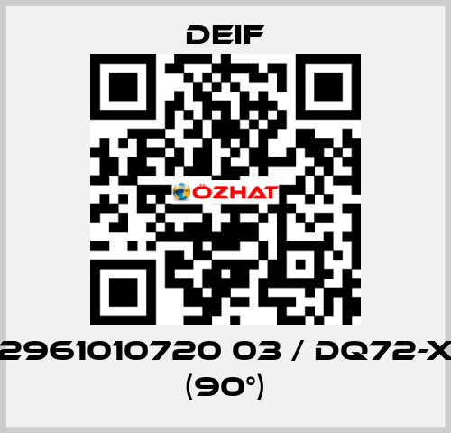 2961010720 03 / DQ72-x (90°) Deif