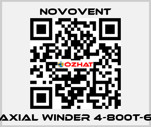 Axıal wınder 4-800T-6 Novovent