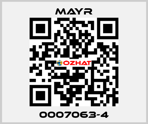 0007063-4 Mayr