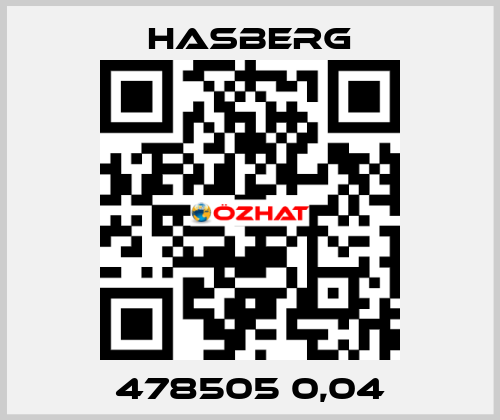 478505 0,04 Hasberg