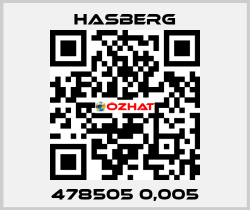 478505 0,005 Hasberg