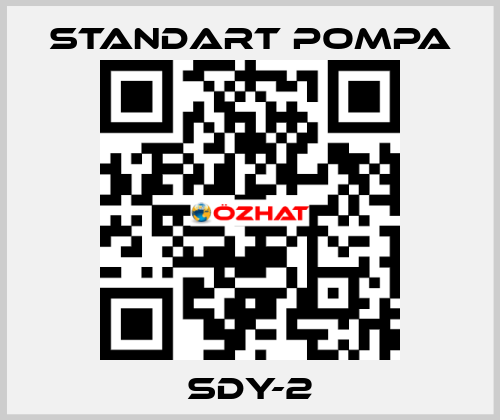 SDY-2 STANDART POMPA