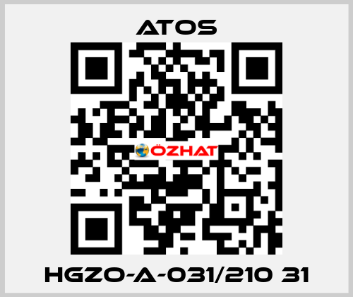 HGZO-A-031/210 31 Atos