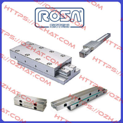 ROSA guide trolley, flange long ROSA SISTEMI