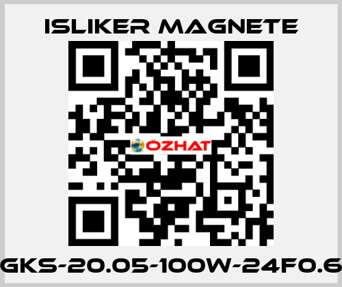 GKs-20.05-100W-24F0.6 ISLIKER MAGNETE