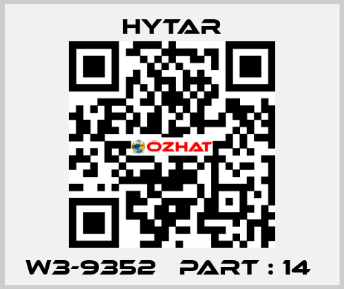 W3-9352   PART : 14  Hytar