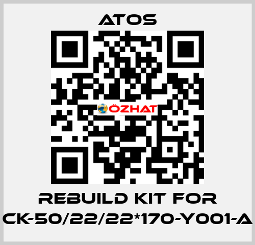 rebuild kit for CK-50/22/22*170-Y001-A Atos