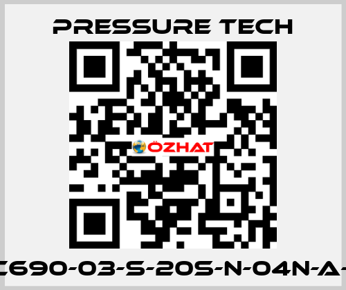 LGC690-03-S-20S-N-04N-A-SV Pressure Tech