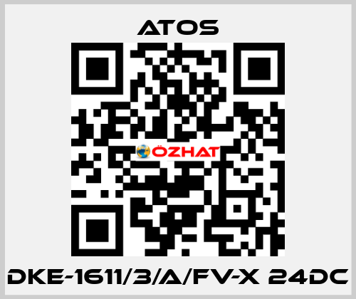 DKE-1611/3/A/FV-X 24DC Atos