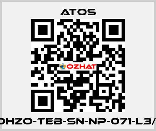 DHZO-TEB-SN-NP-071-L3/I Atos