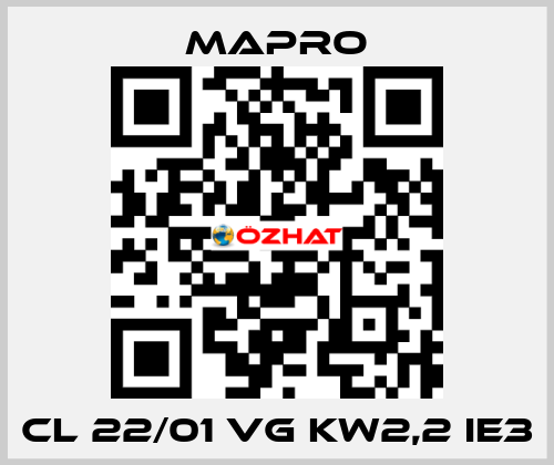 CL 22/01 VG kW2,2 IE3 Mapro