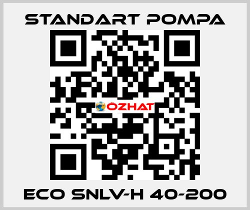 ECO SNLV-H 40-200 STANDART POMPA