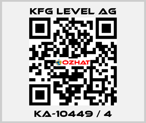 KA-10449 / 4 KFG Level AG