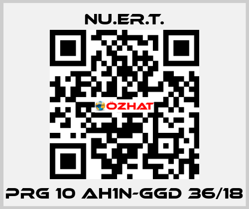 PRG 10 AH1N-GGD 36/18 NU.ER.T.