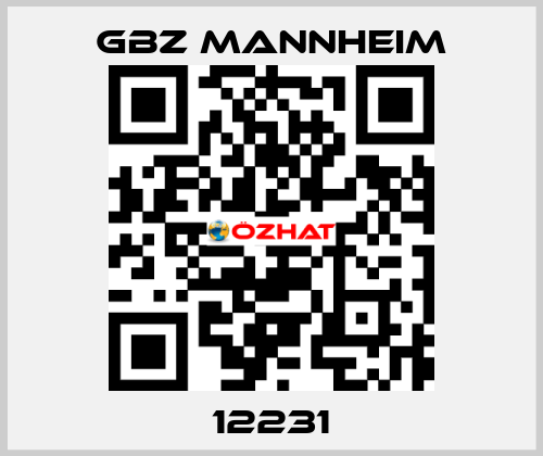 12231 GBZ MANNHEIM