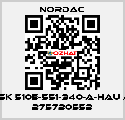 SK 510E-551-340-A-HAU / 275720552 NORDAC