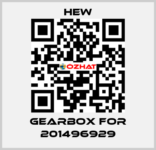 Gearbox for 201496929 HEW