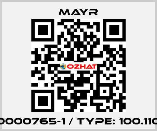 0000765-1 / Type: 100.110 Mayr