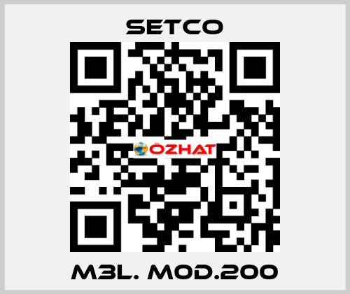 M3L. M0D.200 SETCO