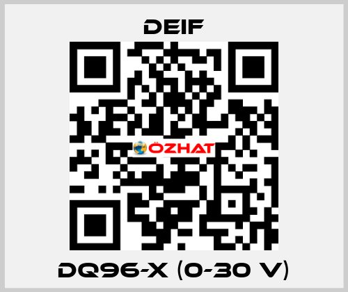 DQ96-x (0-30 V) Deif