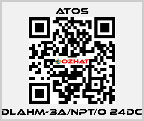 DLAHM-3A/NPT/O 24DC Atos