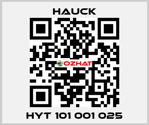 HYT 101 001 025 HAUCK