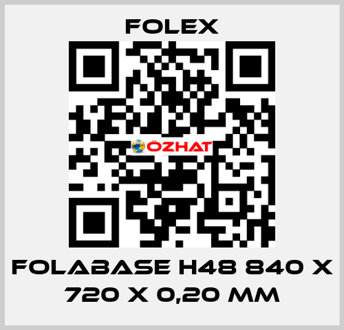 Folabase H48 840 x 720 x 0,20 mm Folex