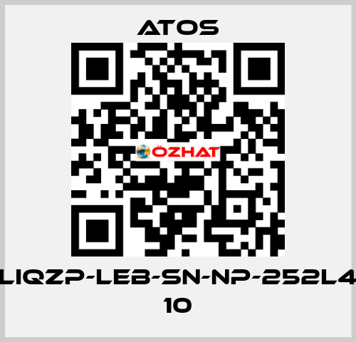 LIQZP-LEB-SN-NP-252L4 10 Atos