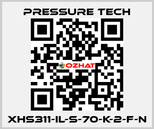 XHS311-IL-S-70-K-2-F-N Pressure Tech