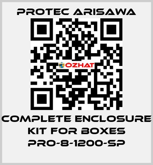 Complete enclosure kit for boxes PRO-8-1200-SP Protec Arisawa