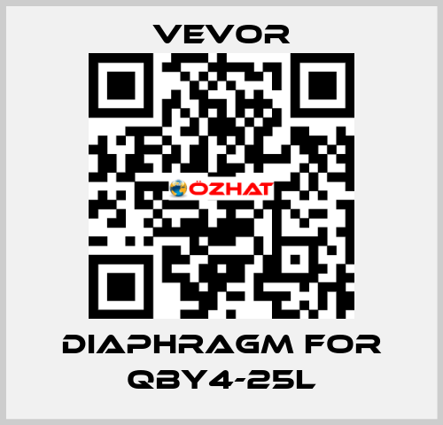 diaphragm for QBY4-25L VEVOR